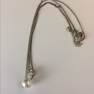 Pearl and Crystal Necklace